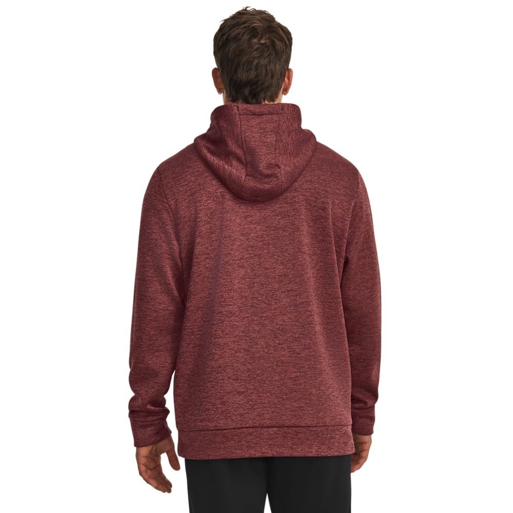 Under Armour Men's Under Armour Heather Red Hoodie - Size Large Size US L / EU 52-54 / 3 - 2 Thumbnail