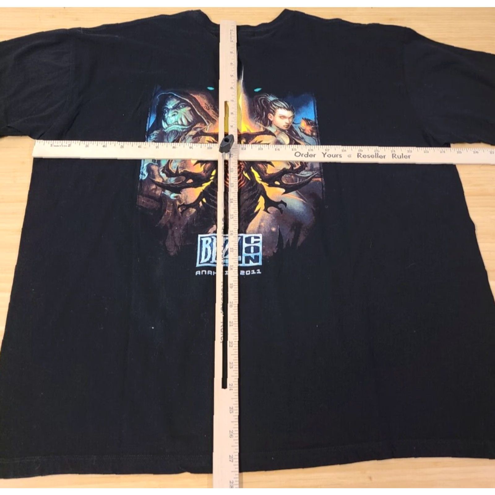 Vintage VINTAGE Blizzard Blizzcon 2XL T-Shirt Men Short Sleeve Crew Neck Black Cotton Graphic Print Regular Fit Mens Size US XXL / EU 58 / 5 - 7 Thumbnail