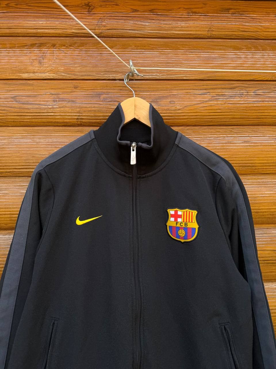 Nike BARCELONA FOOTBALL JACKET NIKE TRACK TOP JERSEY SIZE M Size US M / EU 48-50 / 2 - 2 Thumbnail