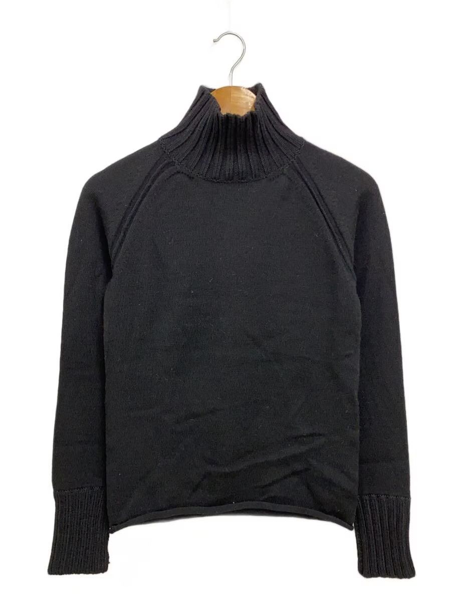 Yohji Yamamoto Turtleneck Ribbed Raglan Wool Knit Sweater Size US M / EU 48-50 / 2 - 1 Thumbnail