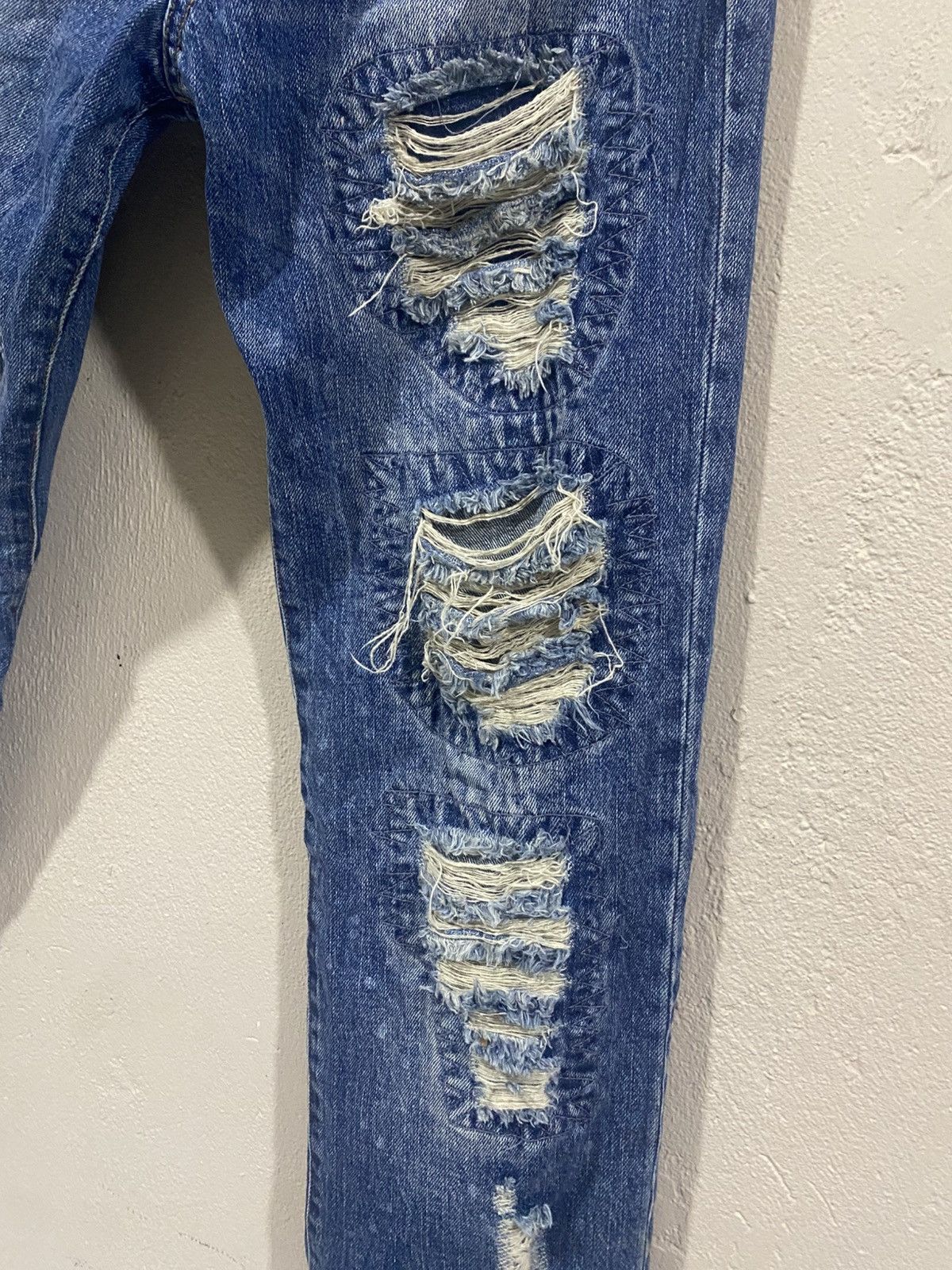 Von Dutch Von Dutch 2000s Patch Distressed Design Denim Size US 30 / EU 46 - 4 Thumbnail