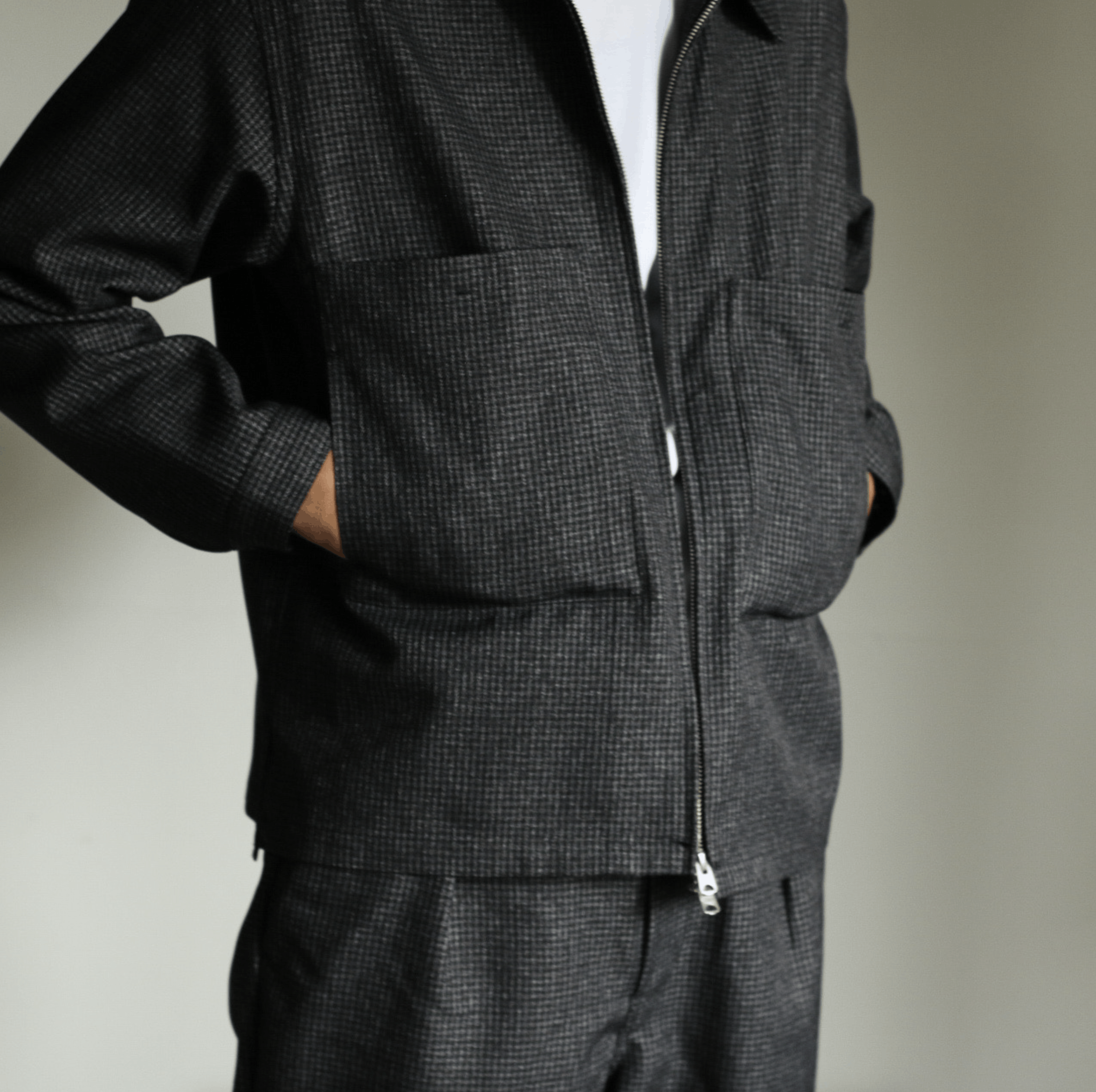 STILL BY HAND Still By Hand Houndstooth Jacket BL06203 Size US M / EU 48-50 / 2 - 2 Thumbnail