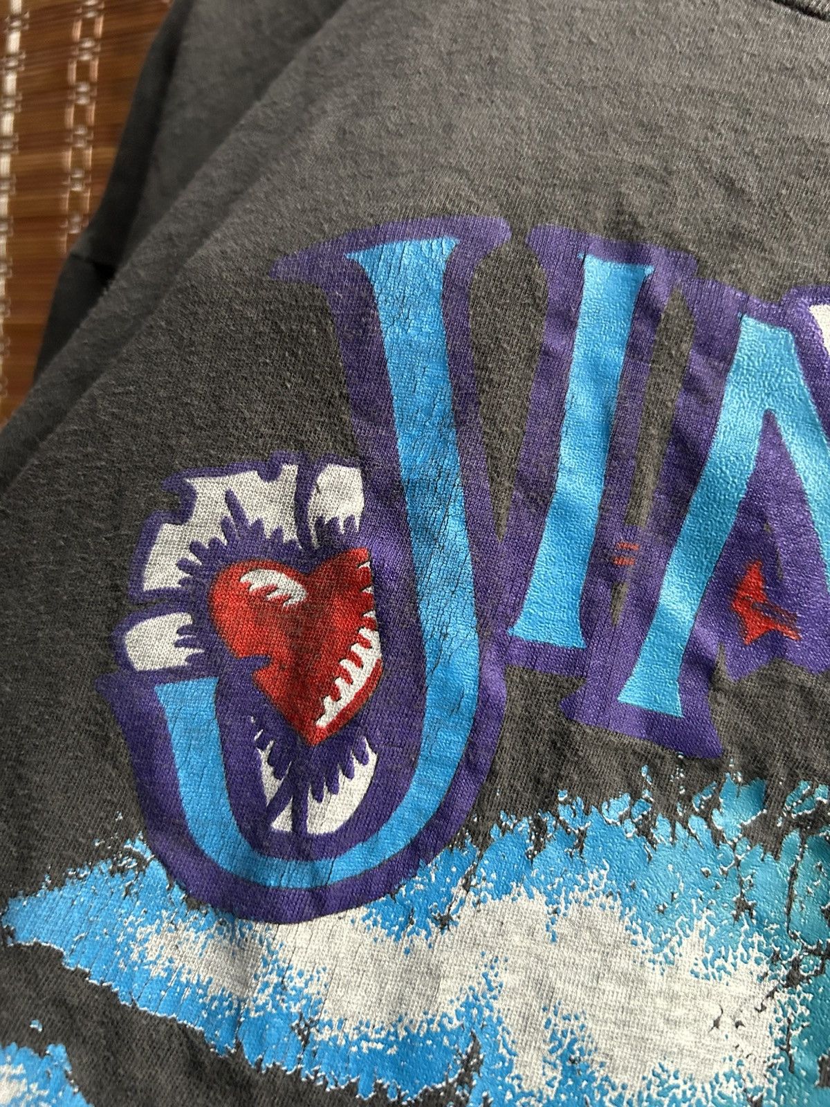 Jimi Hendrix × Vintage Vintage 80’s-90’s Jimi Hendrix All Over Print T-Shirt Size US S / EU 44-46 / 1 - 8 Thumbnail