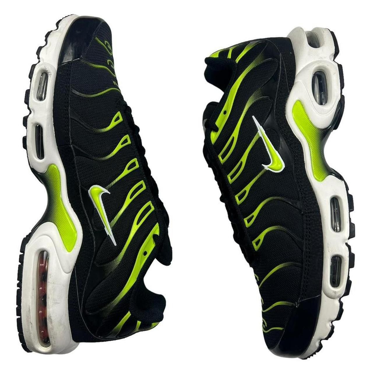 Nike Nike Air Max Plus TN Black Volt Green - Size US 10.5 Size US 10.5 / EU 43-44 - 4 Thumbnail