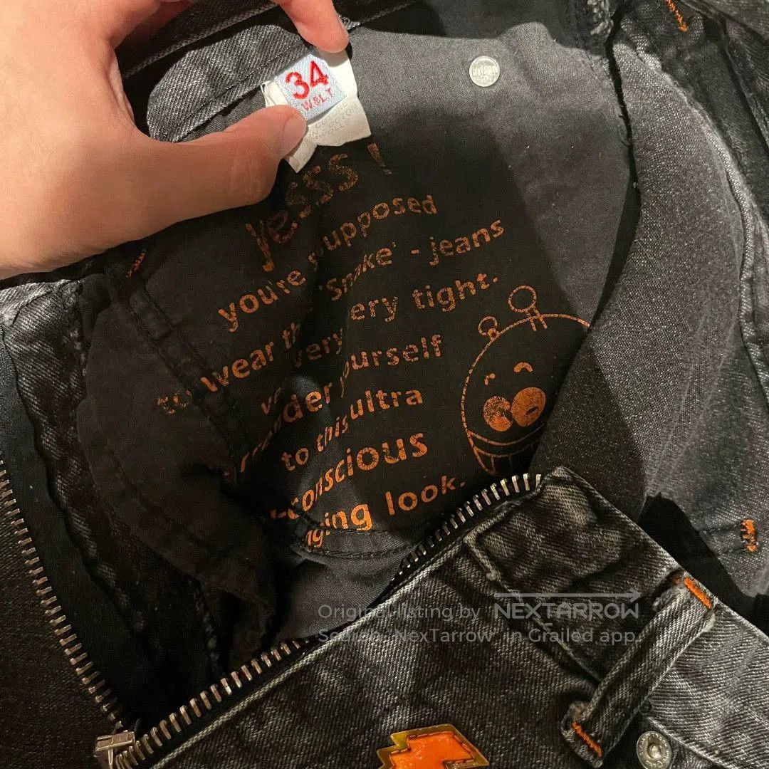 W&LT Walter Van Beirendonck Snake Jeans Size 34. Size US 34 / EU 50 - 4 Thumbnail