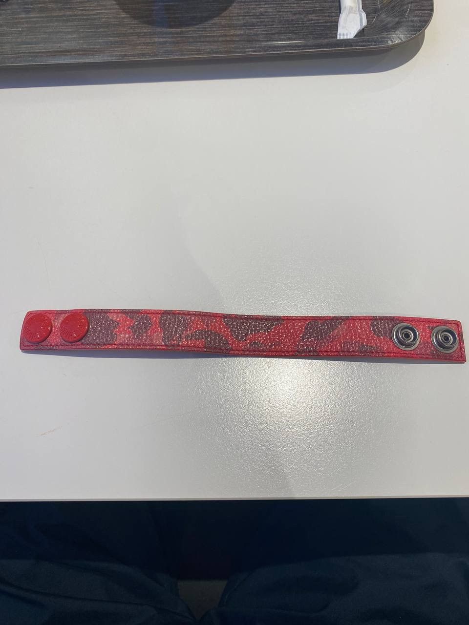 Bape OG Bape leathers camo bracelet OS Size ONE SIZE - 13 Thumbnail