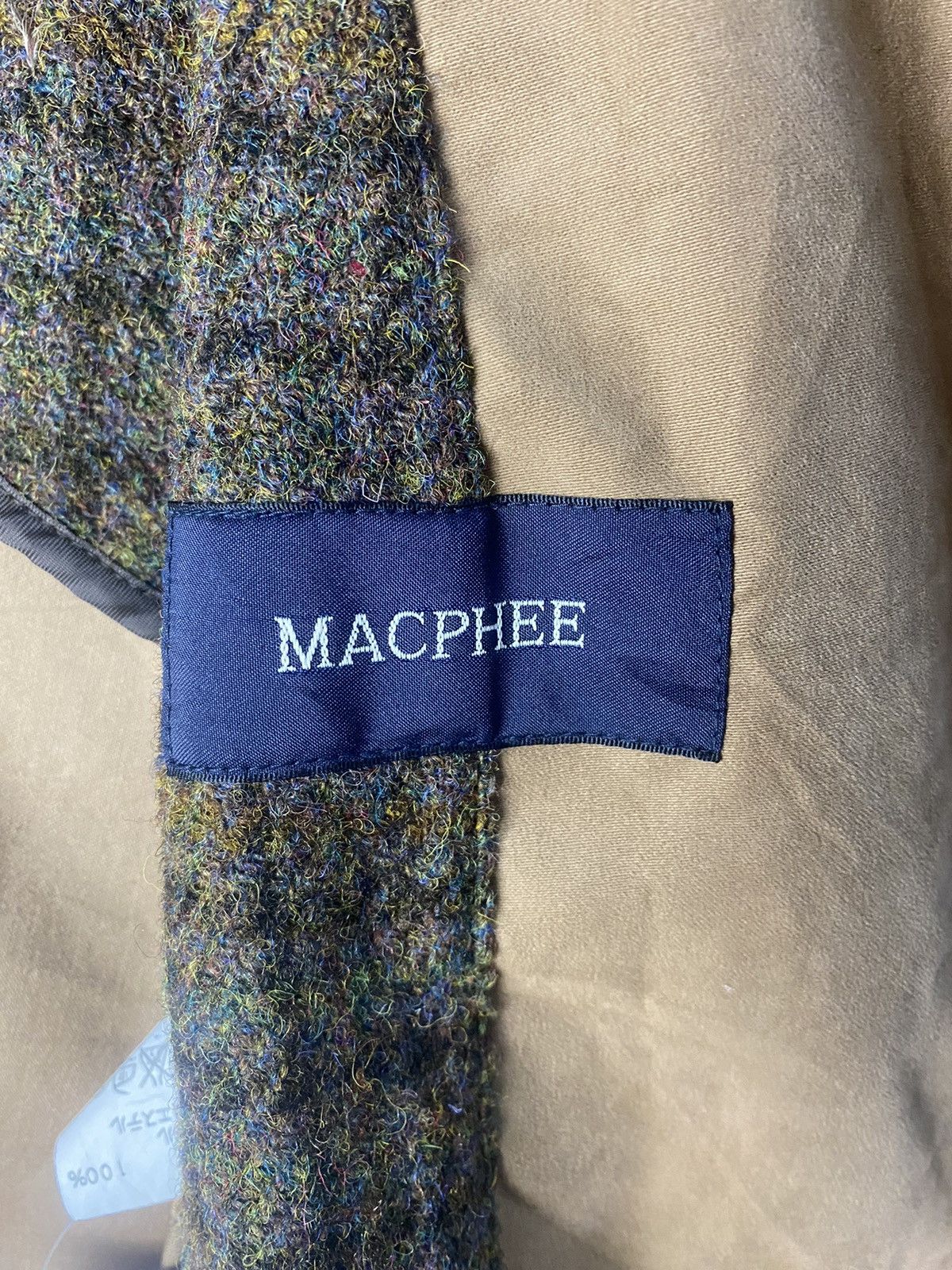 Harris Tweed Macphee Design by Harris Tweed Wool Coat Size S / US 4 / IT 40 - 7 Thumbnail