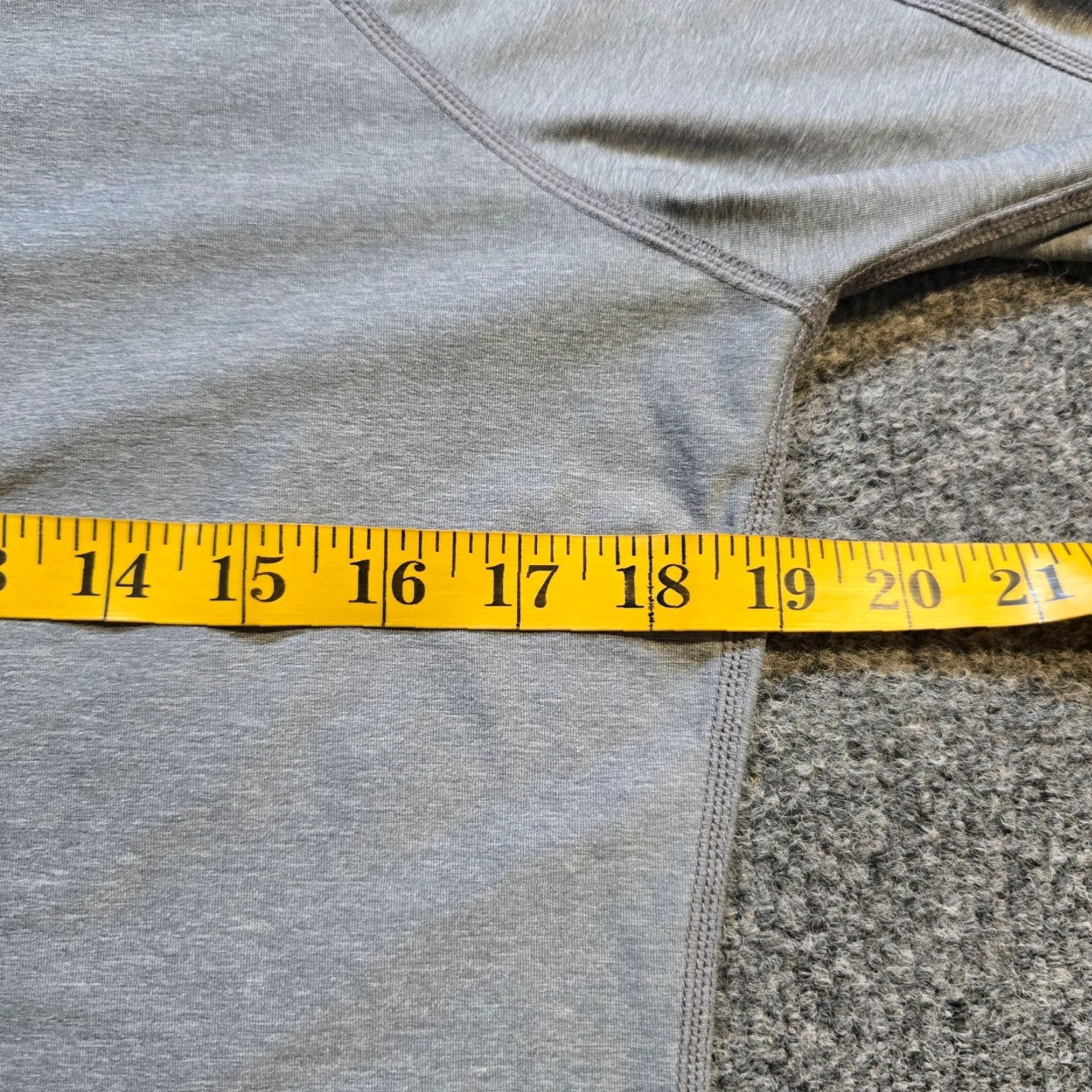 Athleta Athleta Top Women Large Gray 1/4 Zip Long Sleeve Casual Athletic Basic Size L / US 10 / IT 46 - 5 Thumbnail