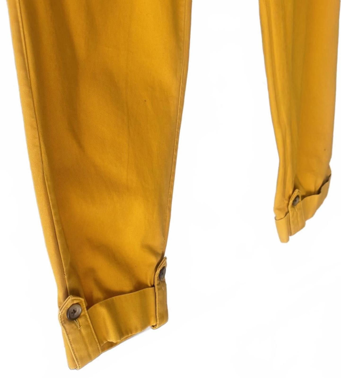 Lands' End Lands' End Women's Casual Pants - Bright Orange, Size 4 Size 27" / US 4 / IT 40 - 3 Thumbnail
