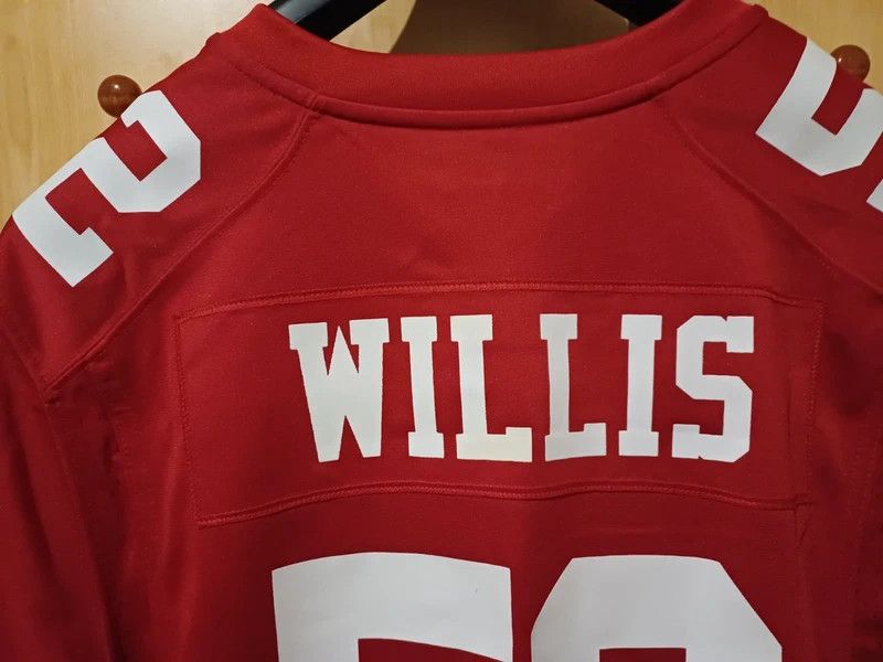 Nike San Francisco 49ers Willis #52 NFL Nike Jersey (L) Size US L / EU 52-54 / 3 - 7 Thumbnail