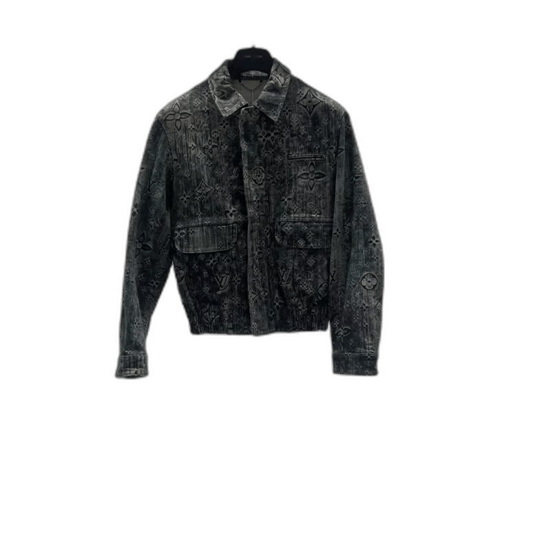 Louis Vuitton Louis Vuitton Tie-Dye Denim Jacket-yf Size US L / EU 52-54 / 3 - 1 Thumbnail