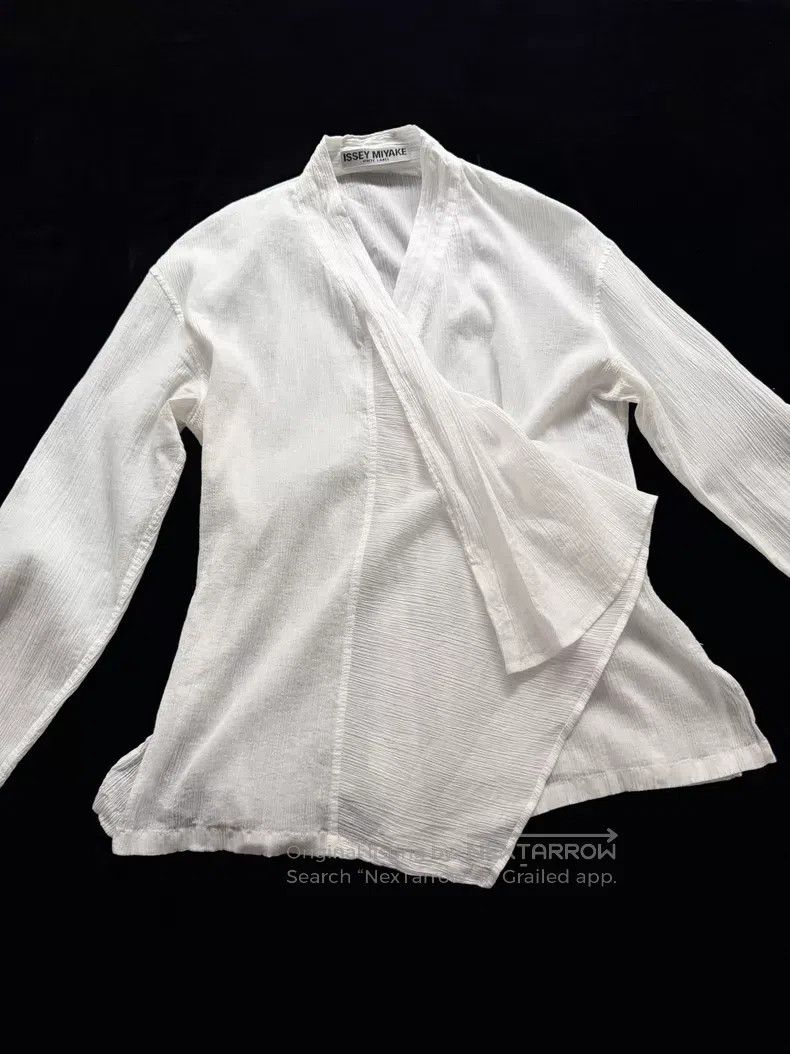 Issey Miyake Issey Miyake White Coat Size M / US 6-8 / IT 42-44 - 9 Thumbnail