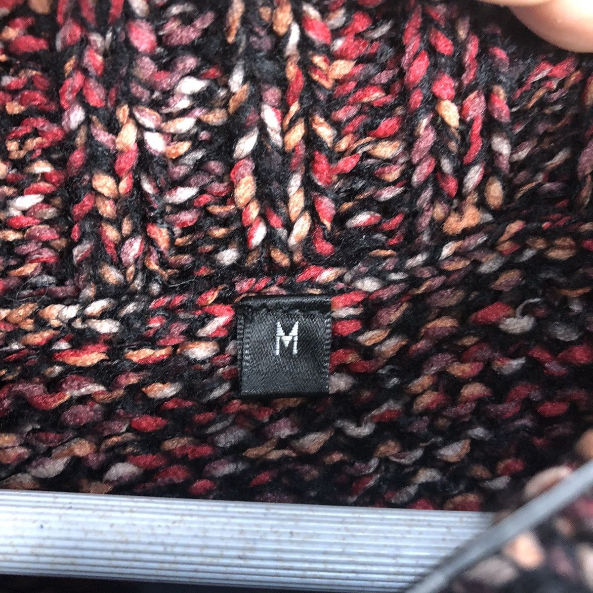 Homespun Knitwear × Japanese Brand Japanese Brand Maroon Knitwear sweatshirt #A1811 Size M / US 6-8 / IT 42-44 - 9 Thumbnail