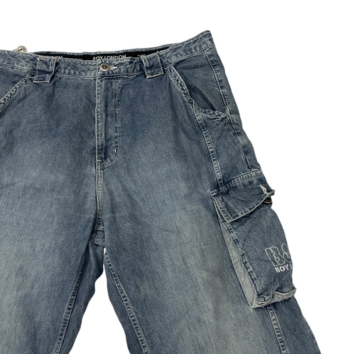 Boy London Vintage Boy London Tactical Distressed Denim Size US 37 - 2 Thumbnail