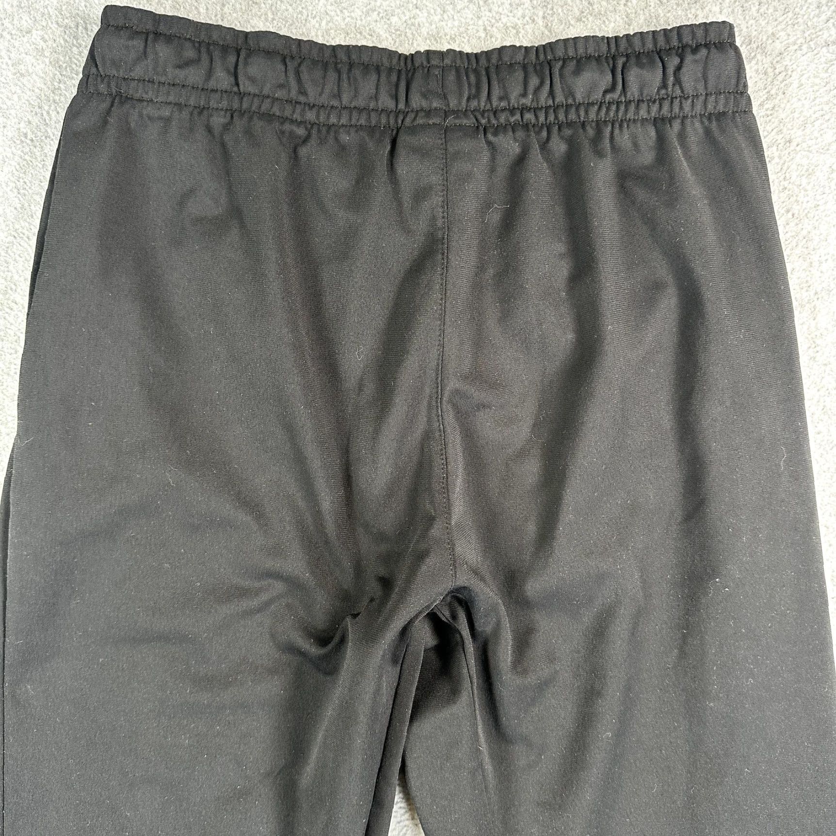 Nike Nike Jogger Pants Mens Small Black Elastic Waist Cuffed Swoosh Logo Athletic Pants Casual Activewear Size US 29 - 3 Thumbnail