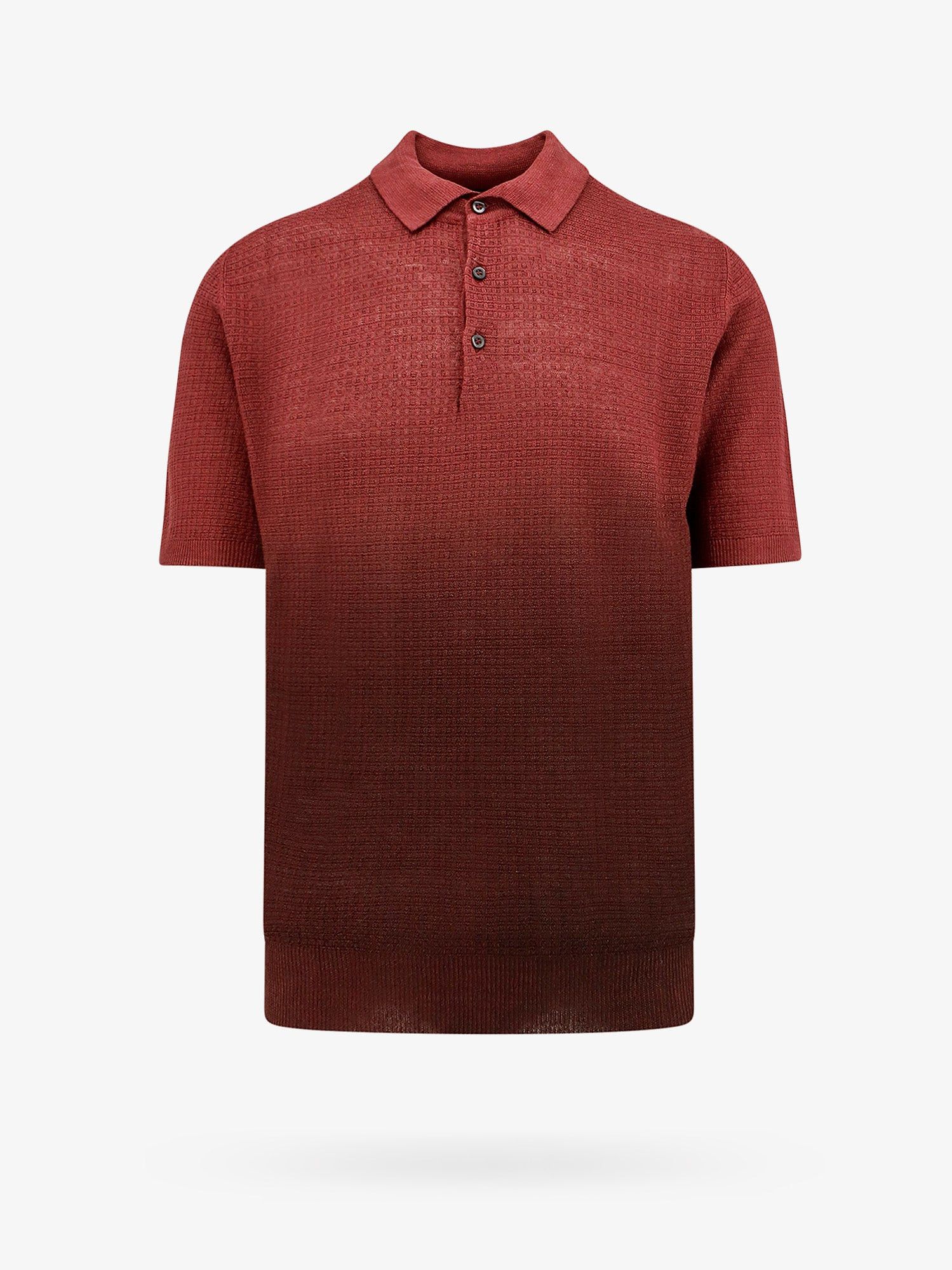 image of Corneliani Polo Shirt Man Red Polo Shirts, Men's (Size 2XL)