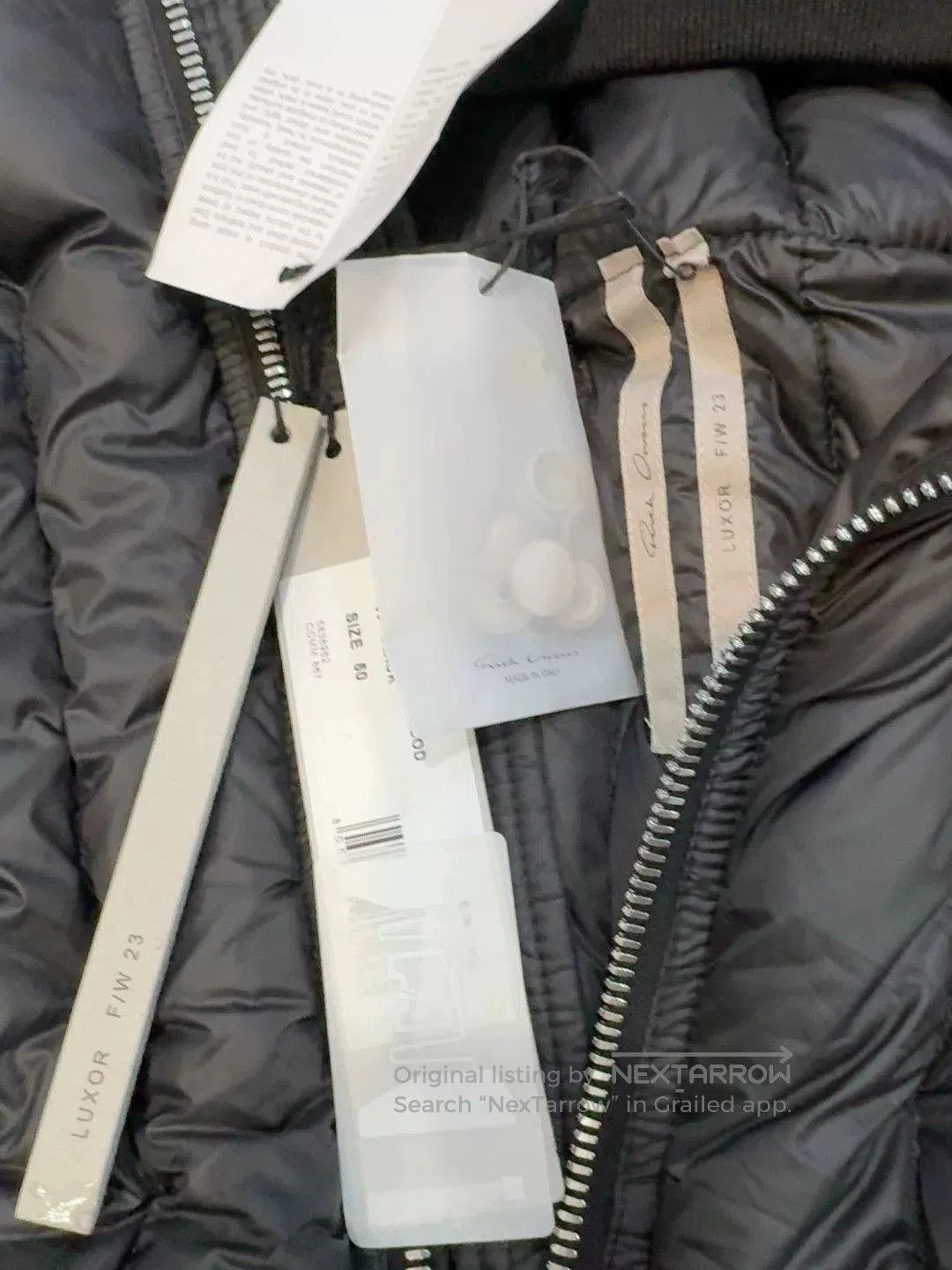 Rick Owens Rick Owens Gimp Vest with Detachable Collar. Size US M / EU 48-50 / 2 - 5 Thumbnail