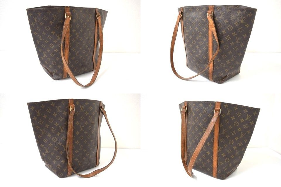 Louis Vuitton LV Sac Shopping Tote Bag Monogram Canvas M51108 Size ONE SIZE - 3 Thumbnail