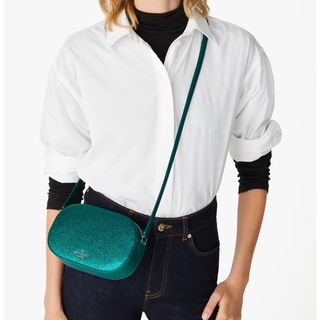 Kate Spade Kate Spade Glimmer Oval Small Camera Bag Size ONE SIZE - 8 Thumbnail