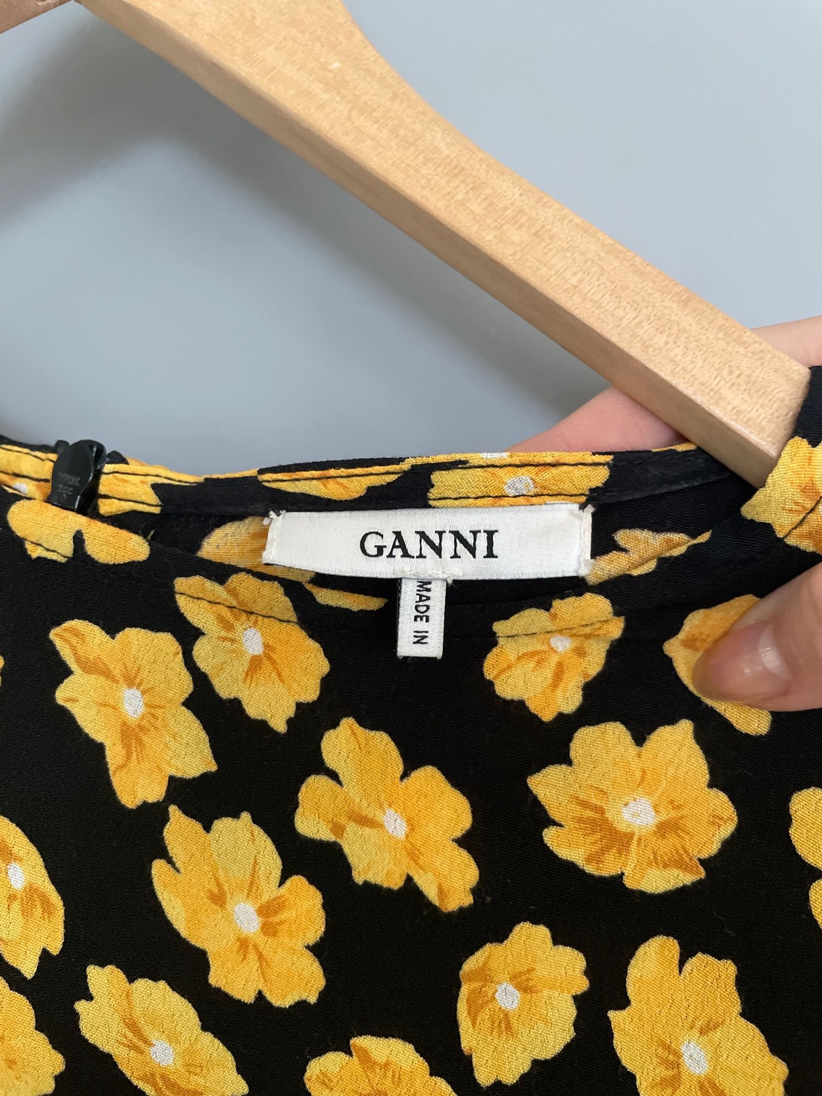 Ganni emory clearance crepe