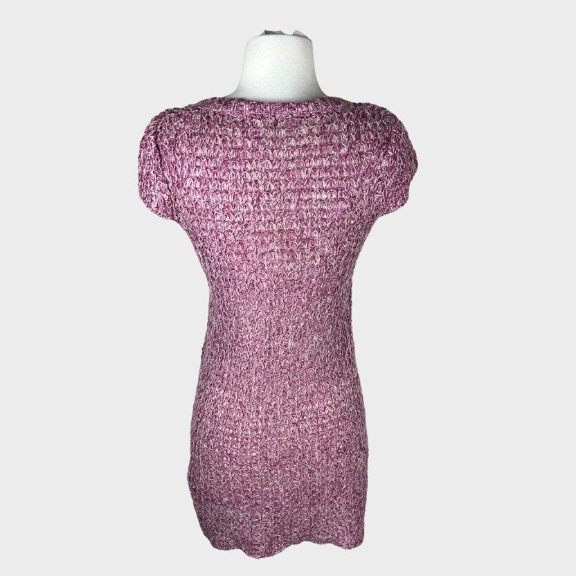 Vintage Glimmer by JJ Basics | Y2K Knit Dress | Small Size S / US 4 / IT 40 - 2 Thumbnail
