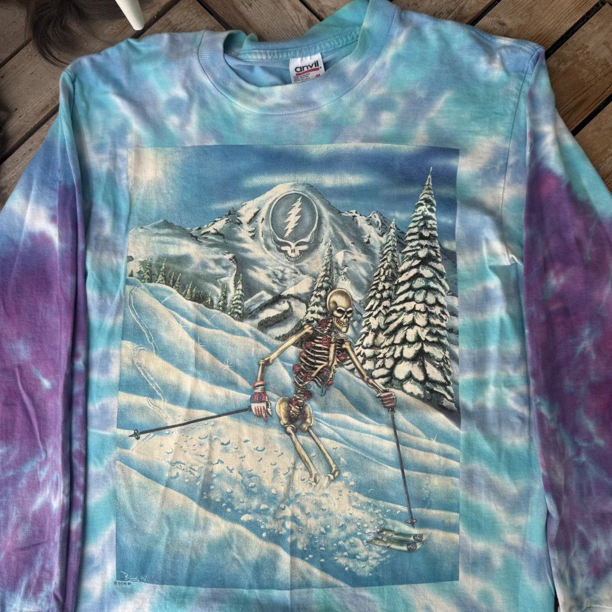 Grateful Dead Vintage 1991 Grateful Dead Ice Ski Size US M / EU 48-50 / 2 - 2 Thumbnail