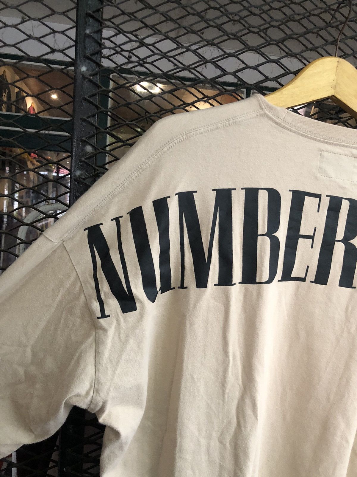 Number (N)ine NUMBER NINE ARCH LOGO LONG SLEEVE OVERSIZE Size US S / EU 44-46 / 1 - 4 Thumbnail