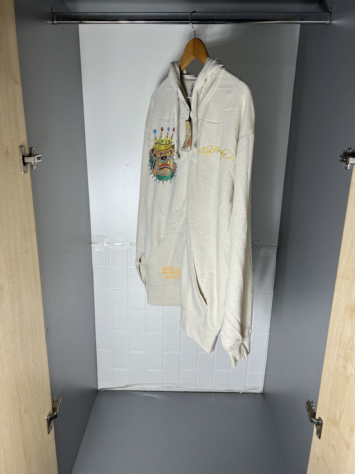 Ed Hardy VINTAGE ED HARDY BY CHRISTIAN AUDIGIER DESIGNER JAPANESE Y2K Size US XXL / EU 58 / 5 - 3 Thumbnail