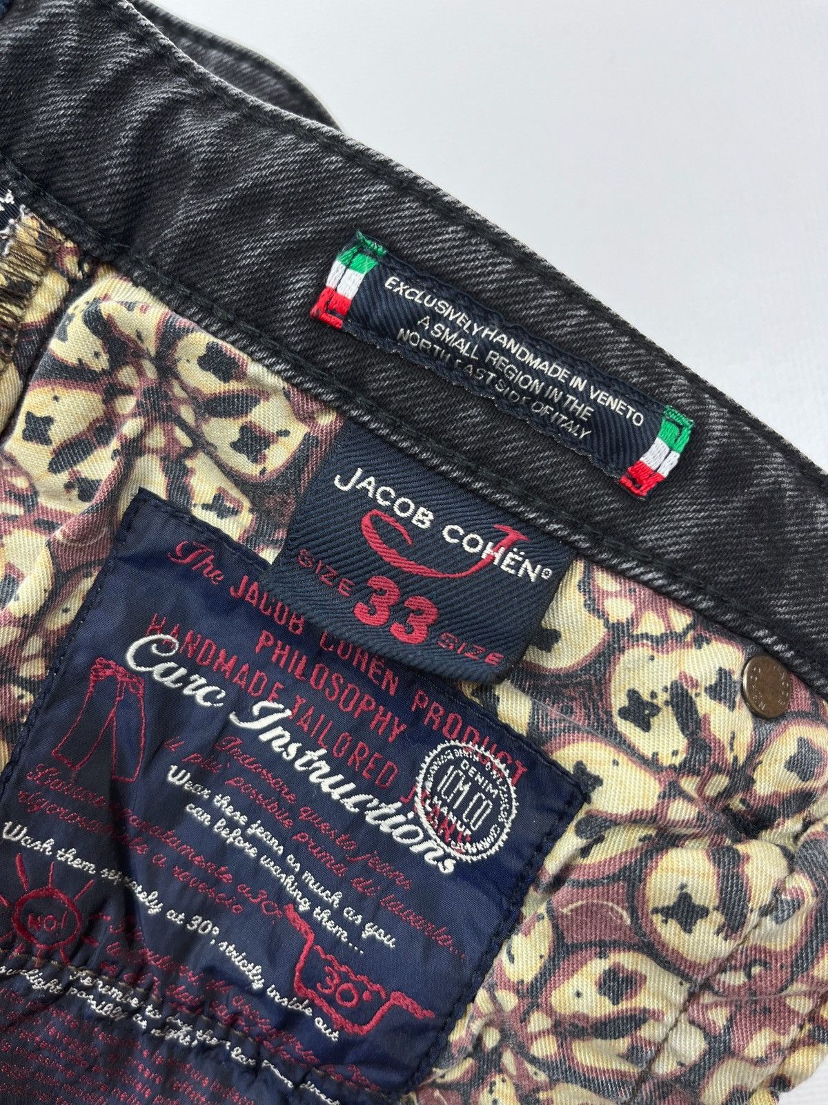 Jacob Cohen Jacob Cohen Type 672 C Comfort Jeans Black Denim Size 33 Size US 33 - 12 Thumbnail
