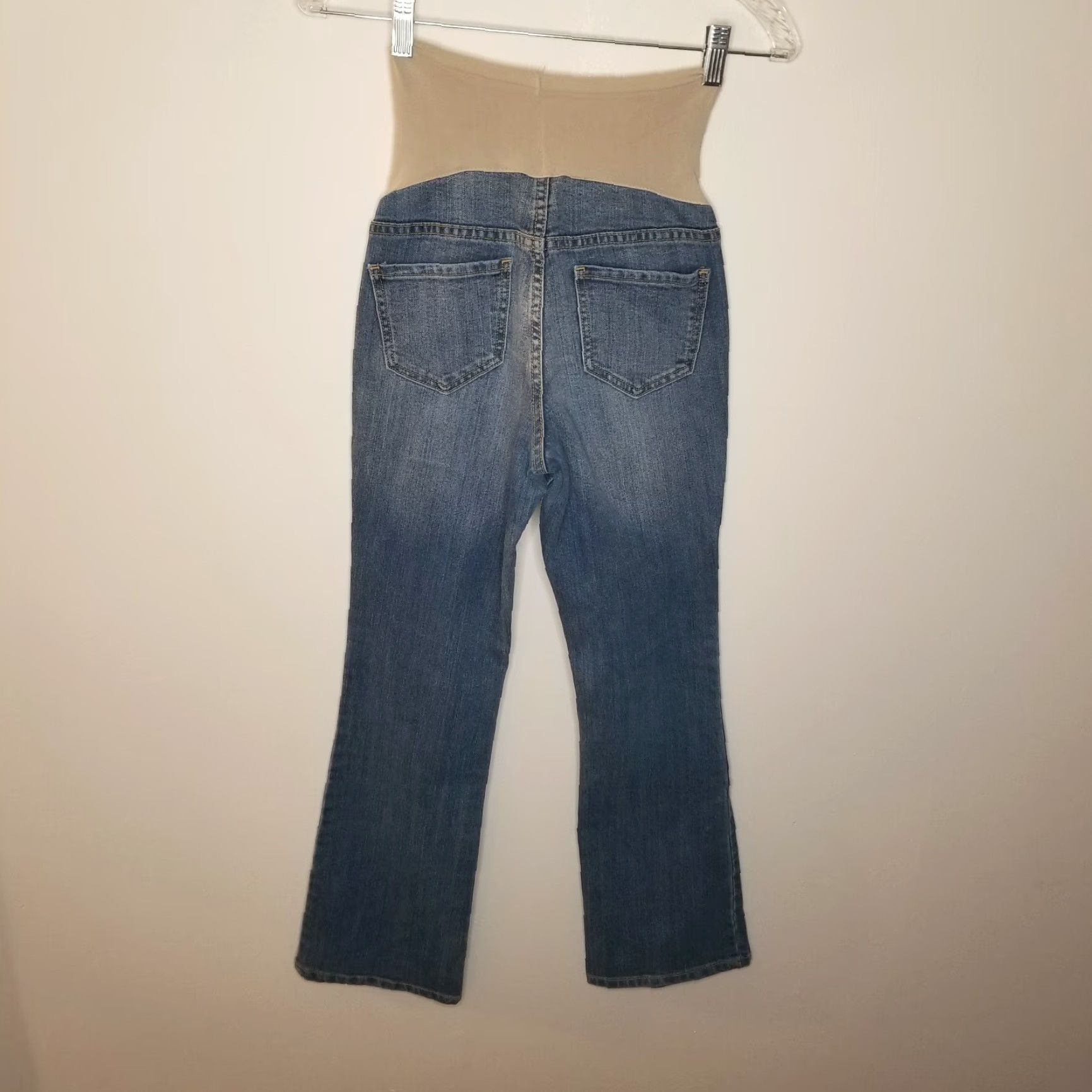 Old Navy Old Navy Womens Maternity Boot Cut Jeans Size 1 Short Blue Size 25" / US 0 / IT 36 - 4 Thumbnail