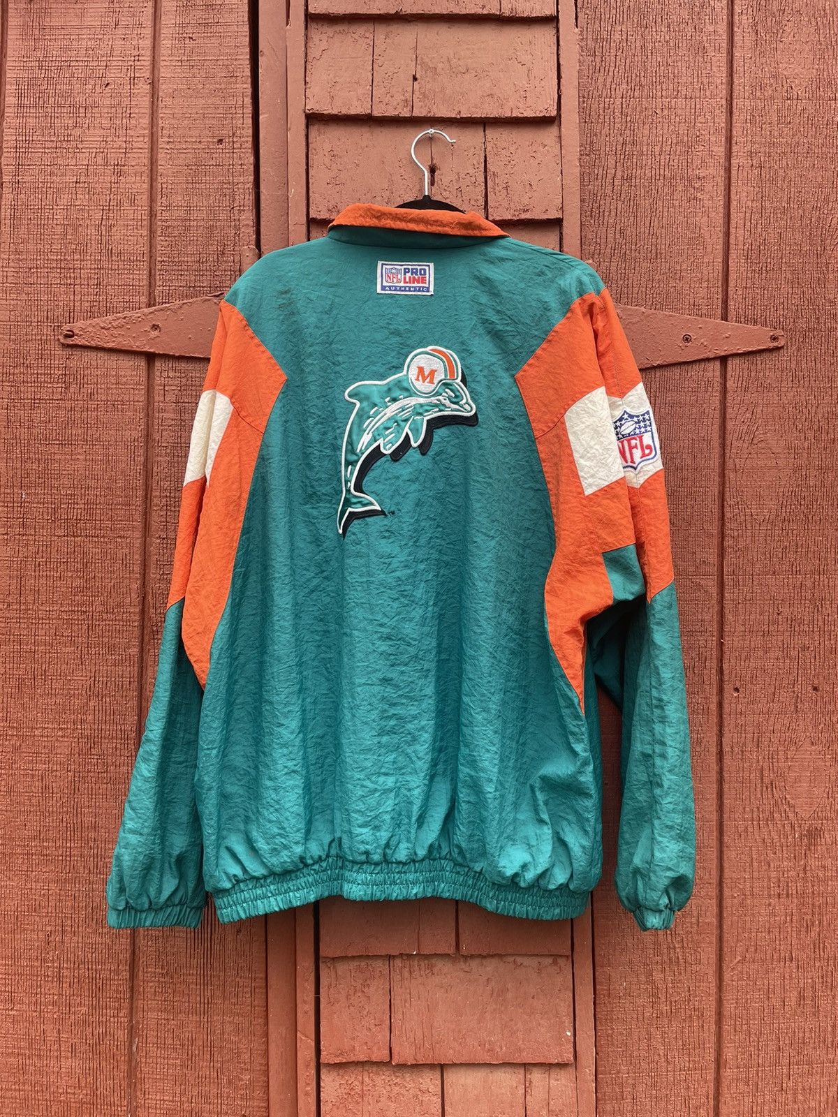 NFL Pro Line Fleece 2024 Sherpa Miami Dolphins Jacket