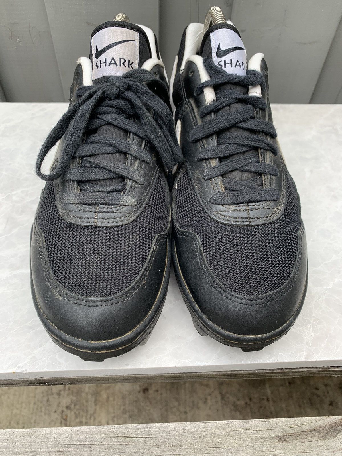 Nike × Vintage 1995 Nike Shark Cleats 90s Vintage Sport Sneaker Baseball Size US 8 / EU 41 - 5 Thumbnail
