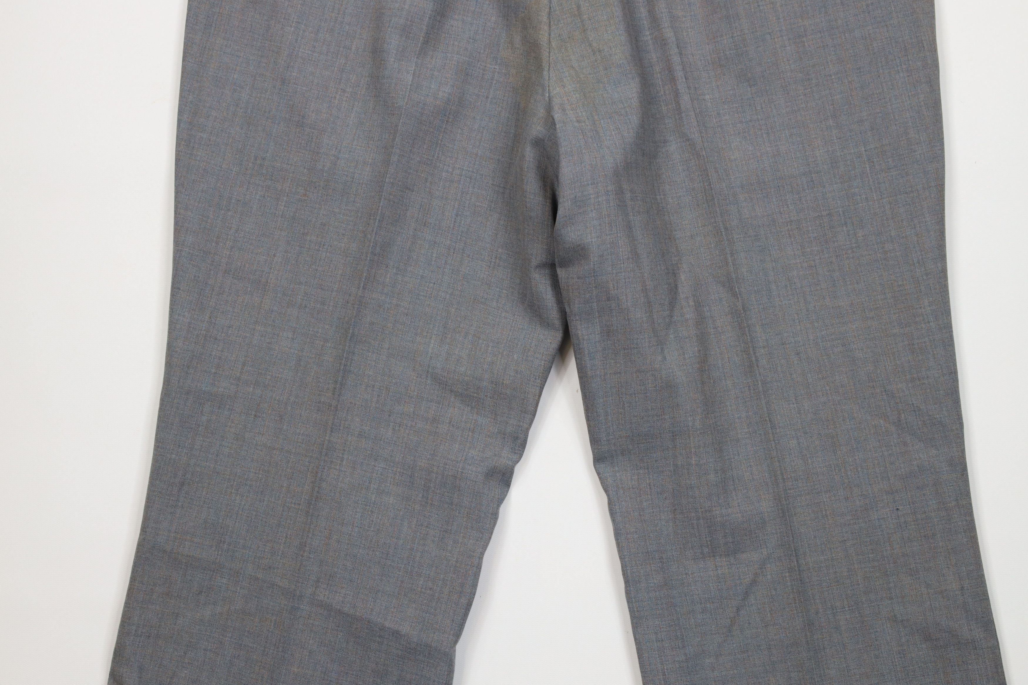 Vintage Vintage 70s Streetwear Wool Blend Wide Leg Chino Pants USA Size US 38 / EU 54 - 11 Thumbnail