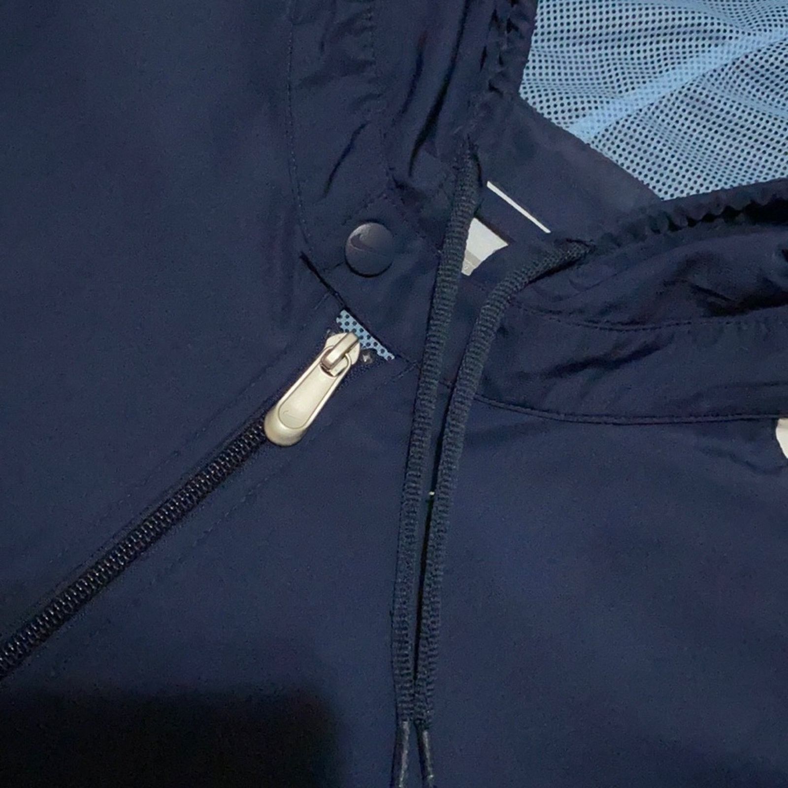 Nike Y2K Nike Zip Up Windbreaker Hoodie Size US L / EU 52-54 / 3 - 6 Thumbnail