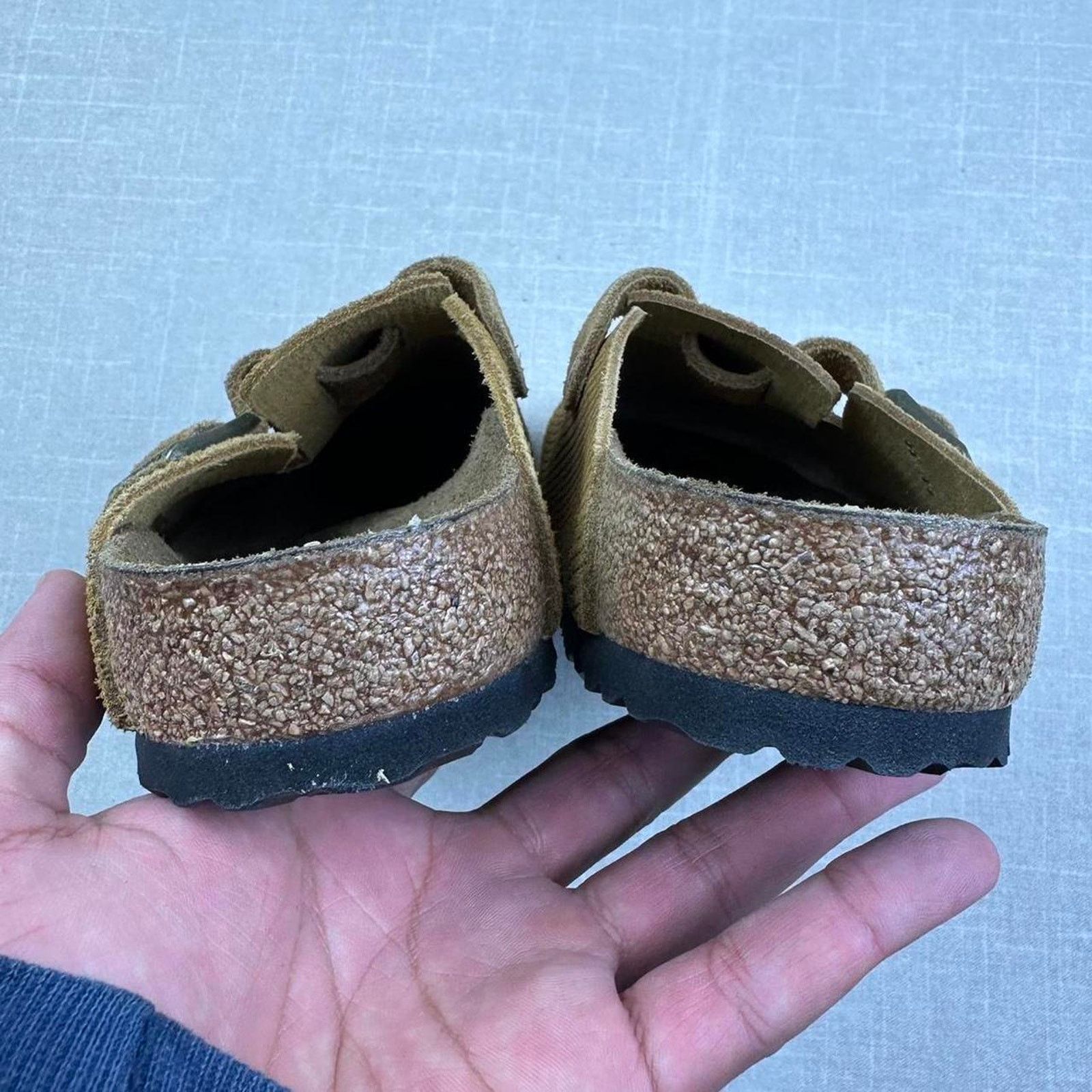 Birkenstock Birkenstock Boston "Brown Corduroy" Men 13 Size US 13 / EU 46 - 4 Thumbnail