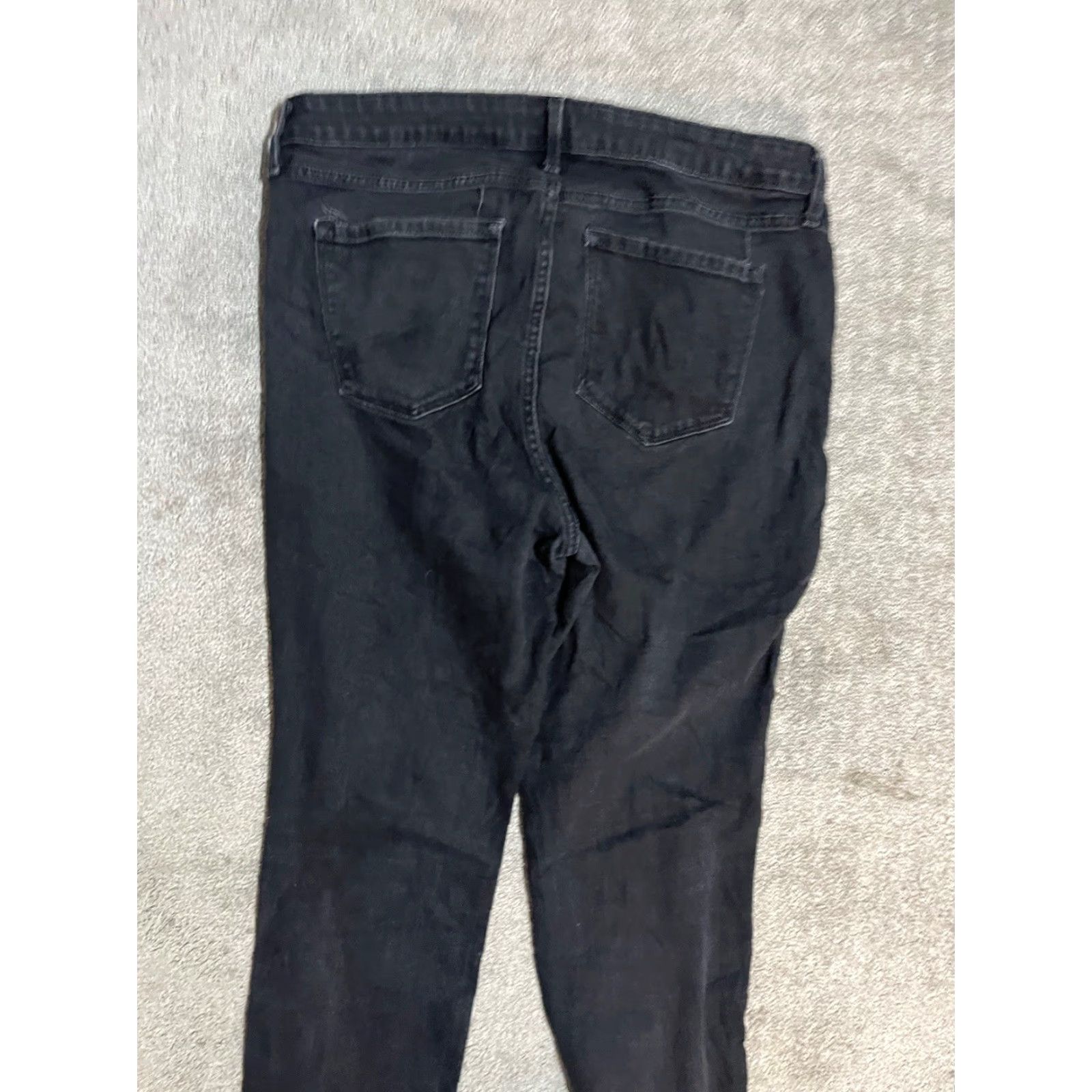 Old Navy Old Navy Jeans High Rise WOW Straight Women's Size 16 Medium Wash Black Size 38" / US 16 / IT 52 - 5 Thumbnail