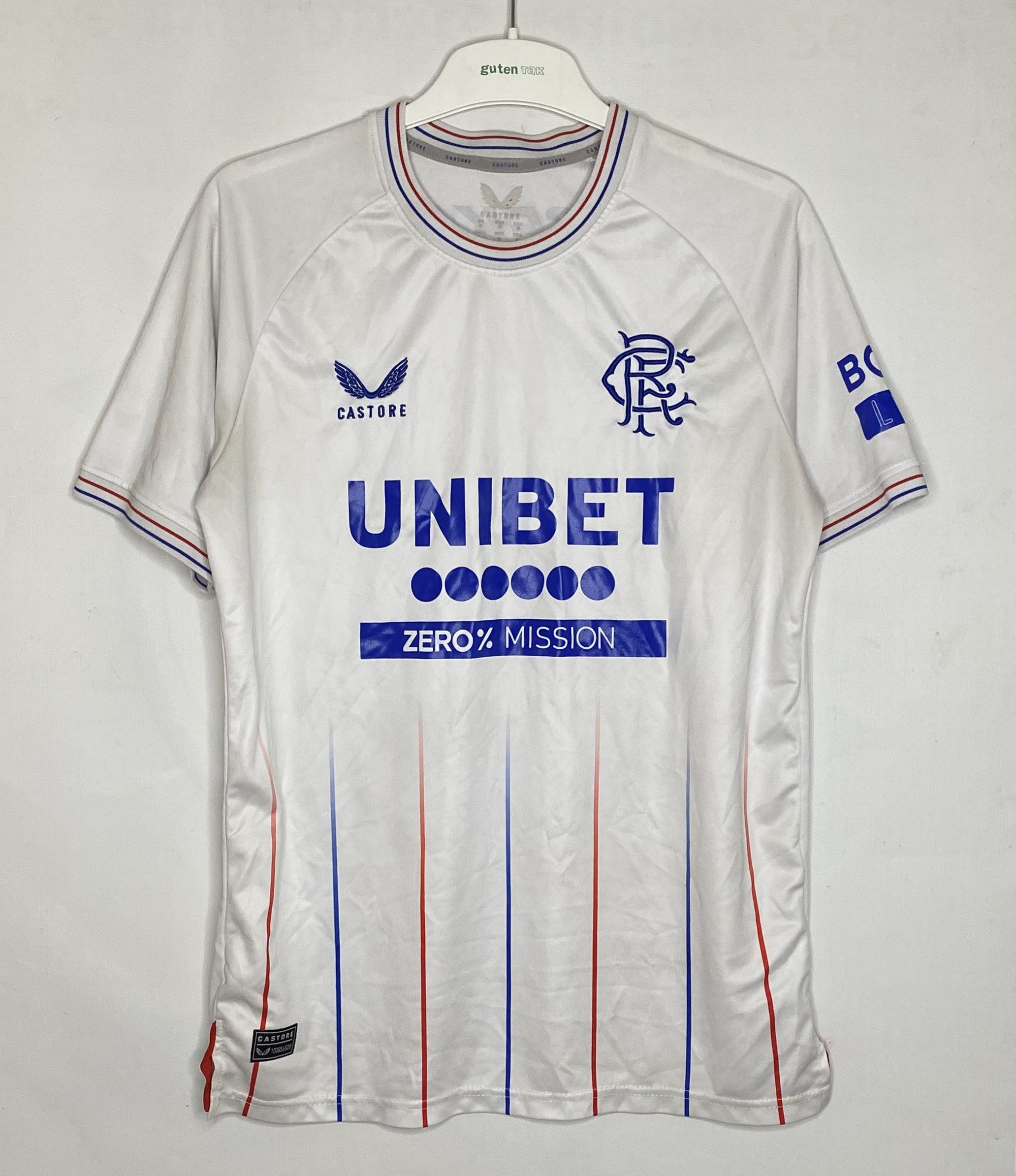 UEFA RANGERS 2023 2024 AWAY FOOTBALL SHIRT SOCCER JERSEY Size US M / EU 48-50 / 2 - 1 Thumbnail