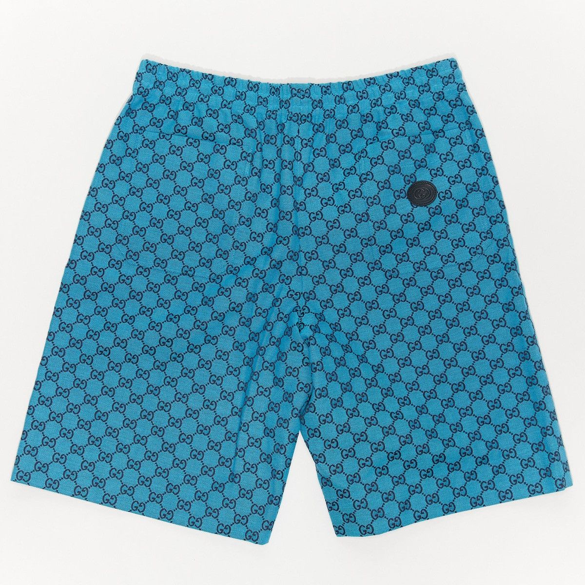 Gucci GUCCI MULTICOLORED CANVAS SHORTS Size US 34 / EU 50 - 2 Thumbnail