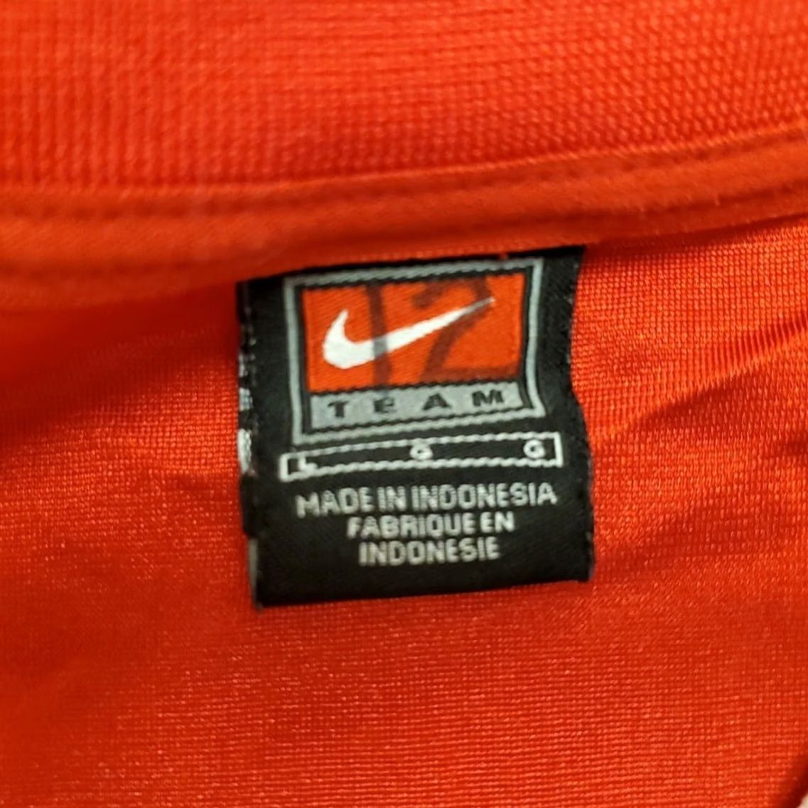 Nike VINTAGE Nike Team Jersey Womens L Red Knights Basketball V Neck Athletic Warm Up Size L / US 10 / IT 46 - 5 Thumbnail