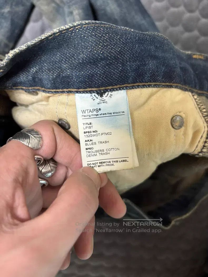 Wtaps Wtaps size S Washed Denim Jeans Size US 29 - 6 Thumbnail