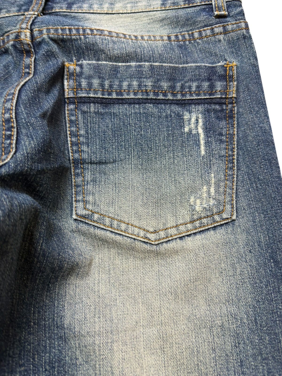 Independent Trading Co. Vintage Indecent Flare Whiskers Grunge Denim Size US 32 / EU 48 - 5 Thumbnail