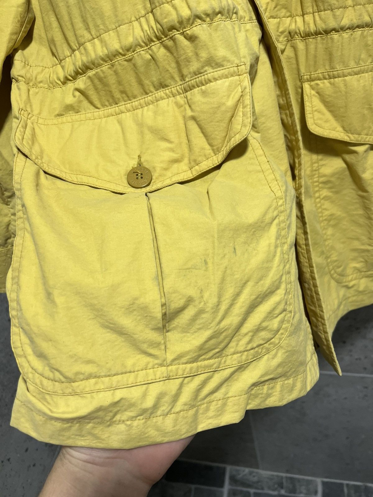 Lacoste × Vintage Lacoste Jacket Yellow Cotton Design Size 5 Size US XL / EU 56 / 4 - 8 Thumbnail
