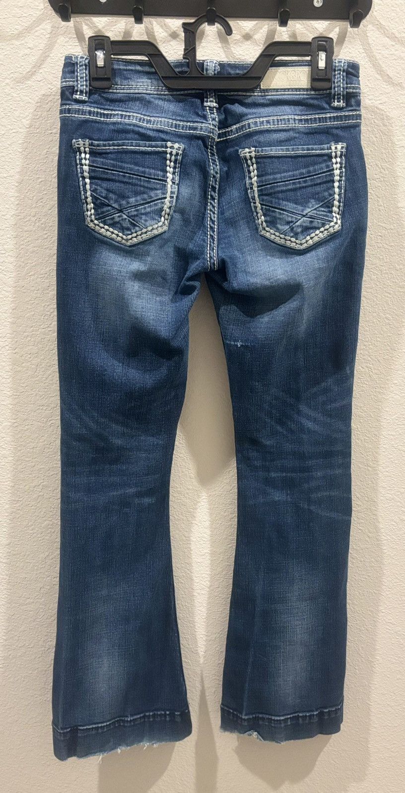 Other Rock & Roll Cowgirl Mid Rise Flared Leg Trouser Size 26" / US 2 / IT 38 - 12 Thumbnail