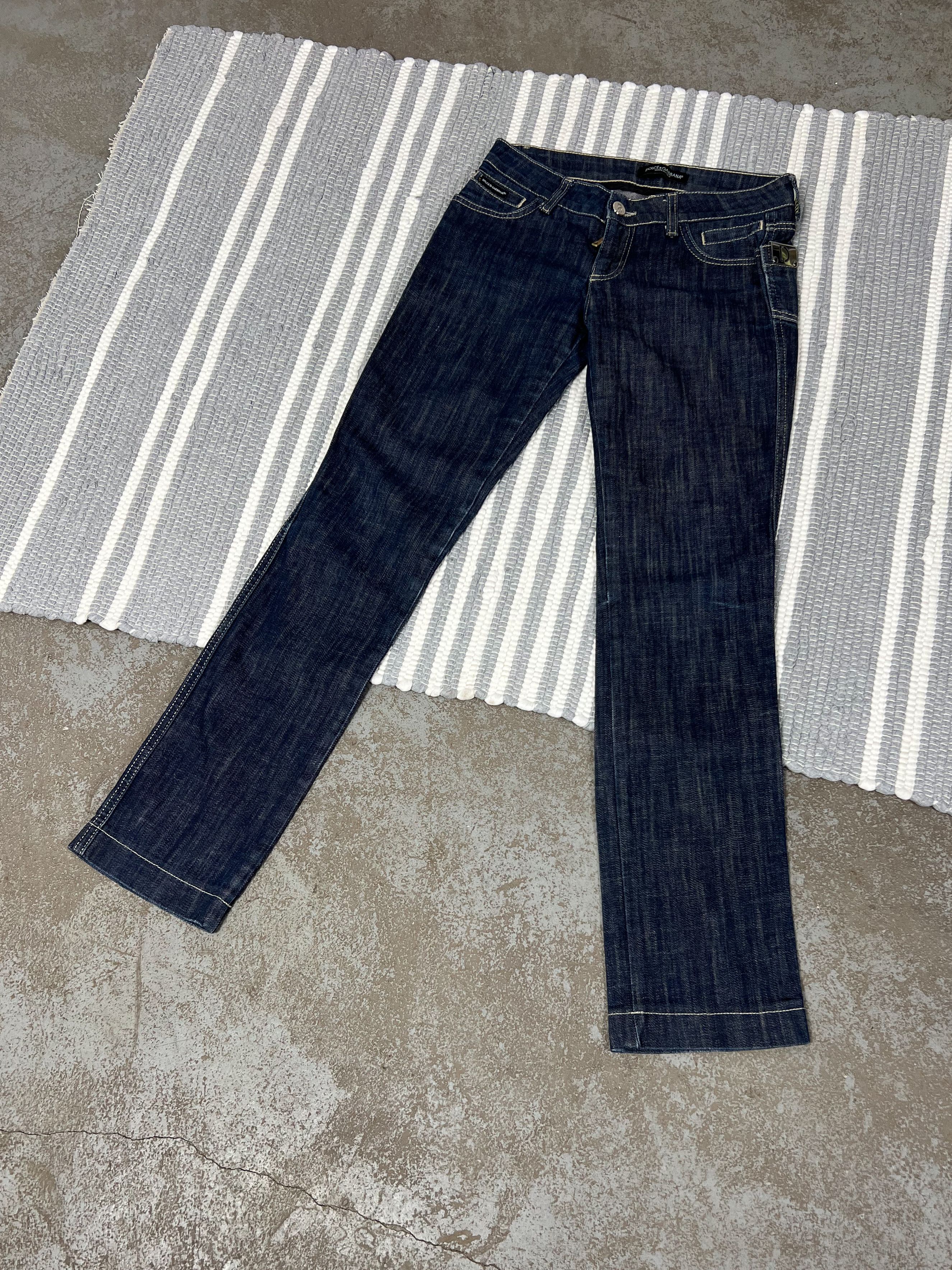 Dolce & Gabbana Dolce & Gabbana D&G Denim Pants Jeans Skinny Size 27" / US 4 / IT 40 - 2 Thumbnail
