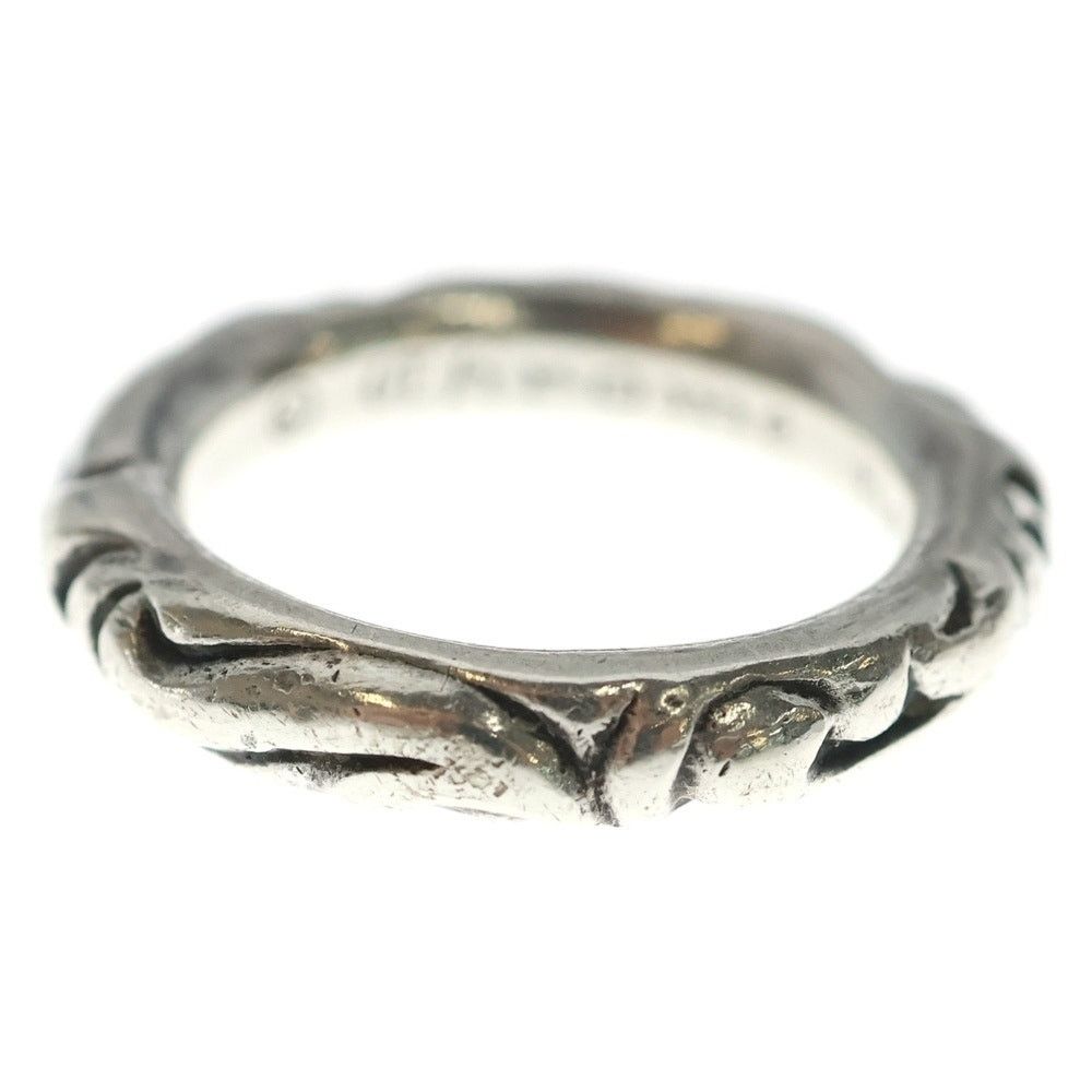 Chrome Hearts Chrome Hearts Scroll Band Silver Ring Size ONE SIZE - 4 Thumbnail