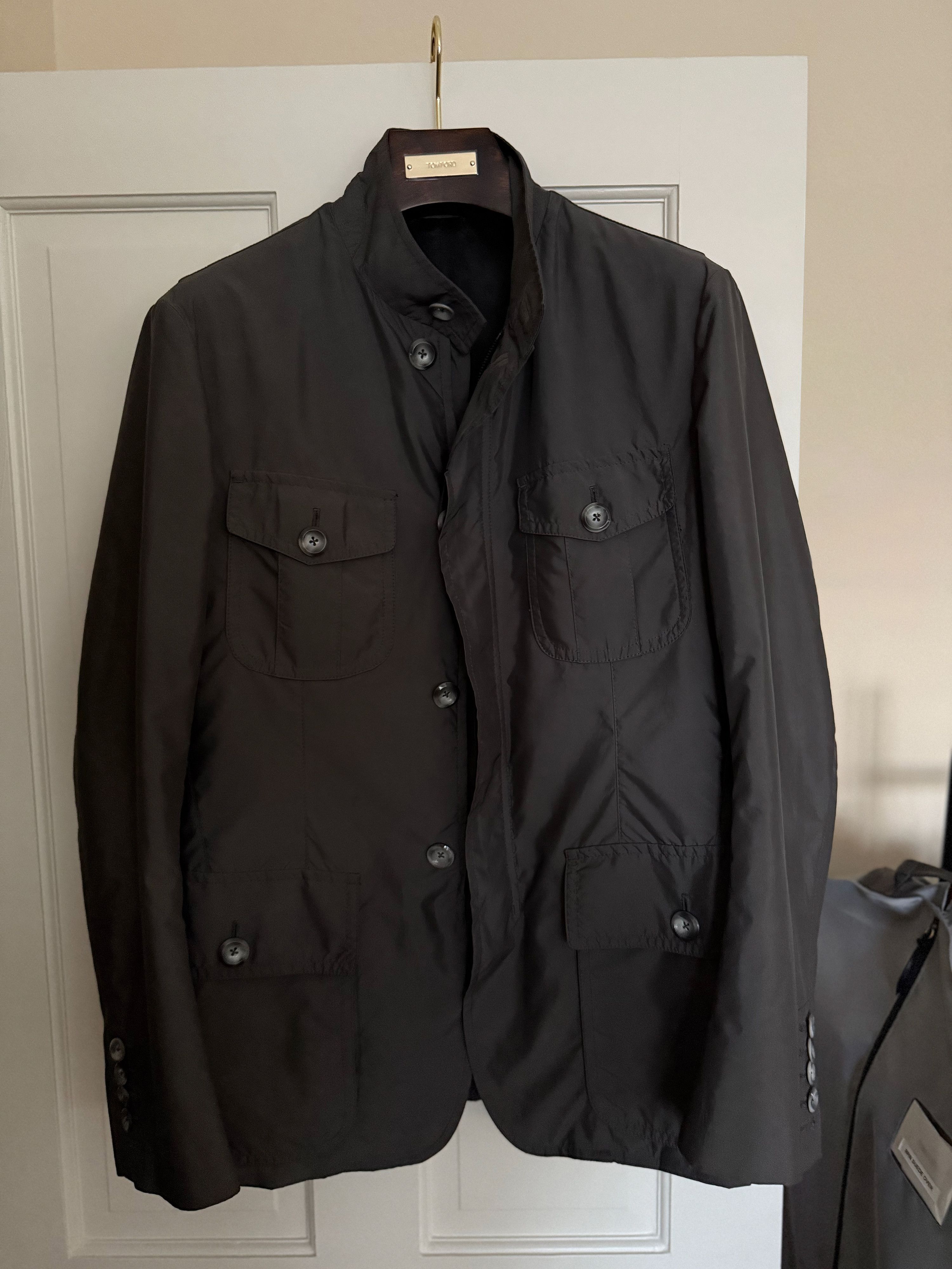Tom Ford Effortless Cool Rare $4,200 w/tax New TOM FORD Field Jacket Size US M / EU 48-50 / 2 - 21 Thumbnail