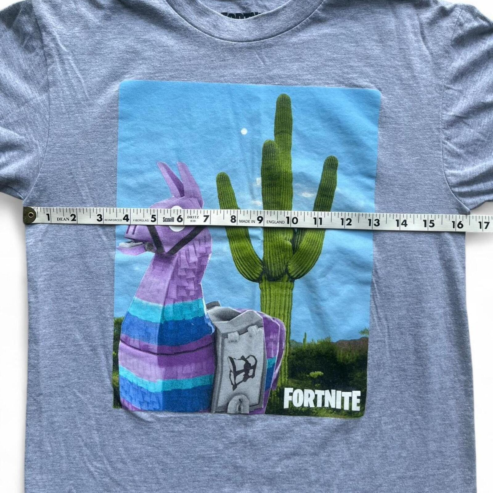 Other Fortnite Loot Llama Cactus Graphic T-Shirt Size US XXS / EU 40 - 3 Thumbnail