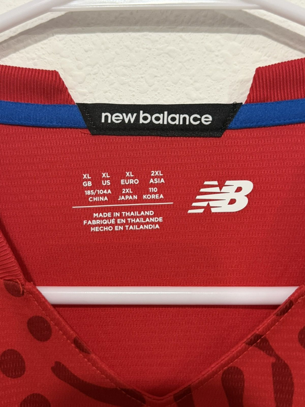 New Balance New Balance Soccer Jersey Size US XL / EU 56 / 4 - 4 Thumbnail