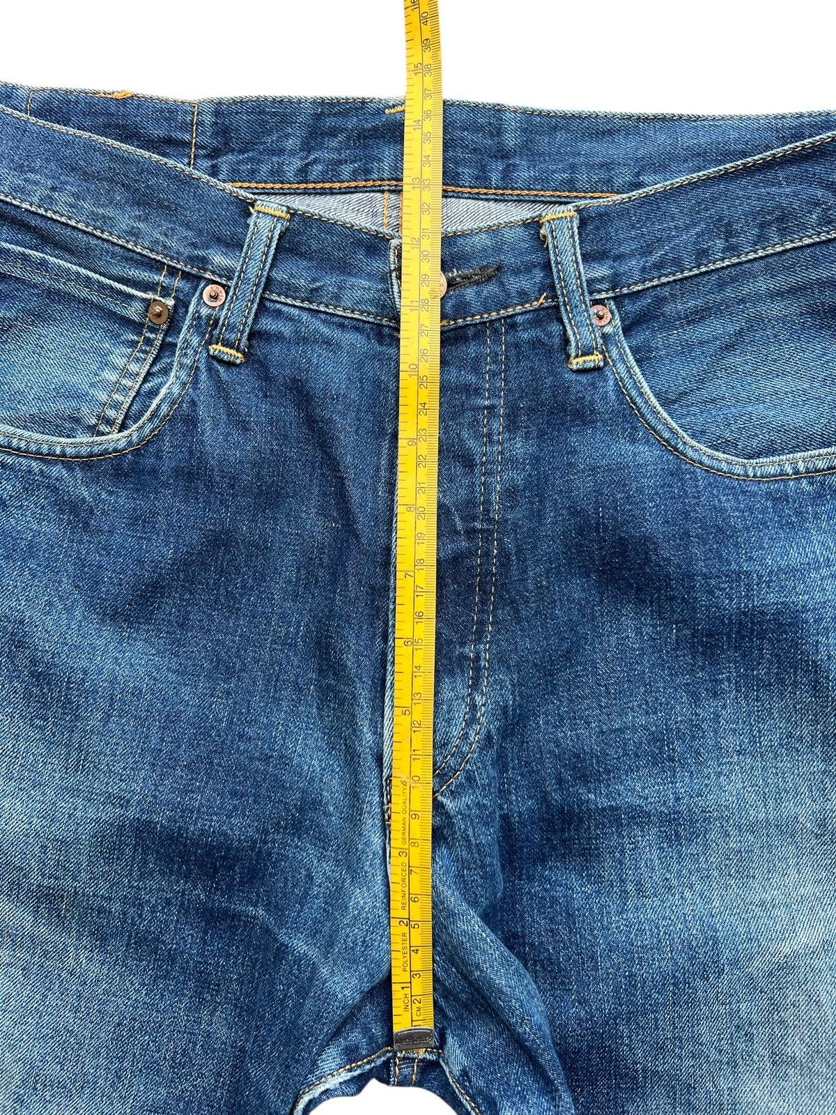 Edwin Vintage Edwin 505 Distressed Baggy Denim Jeans 33x30 Size US 33 - 13 Thumbnail