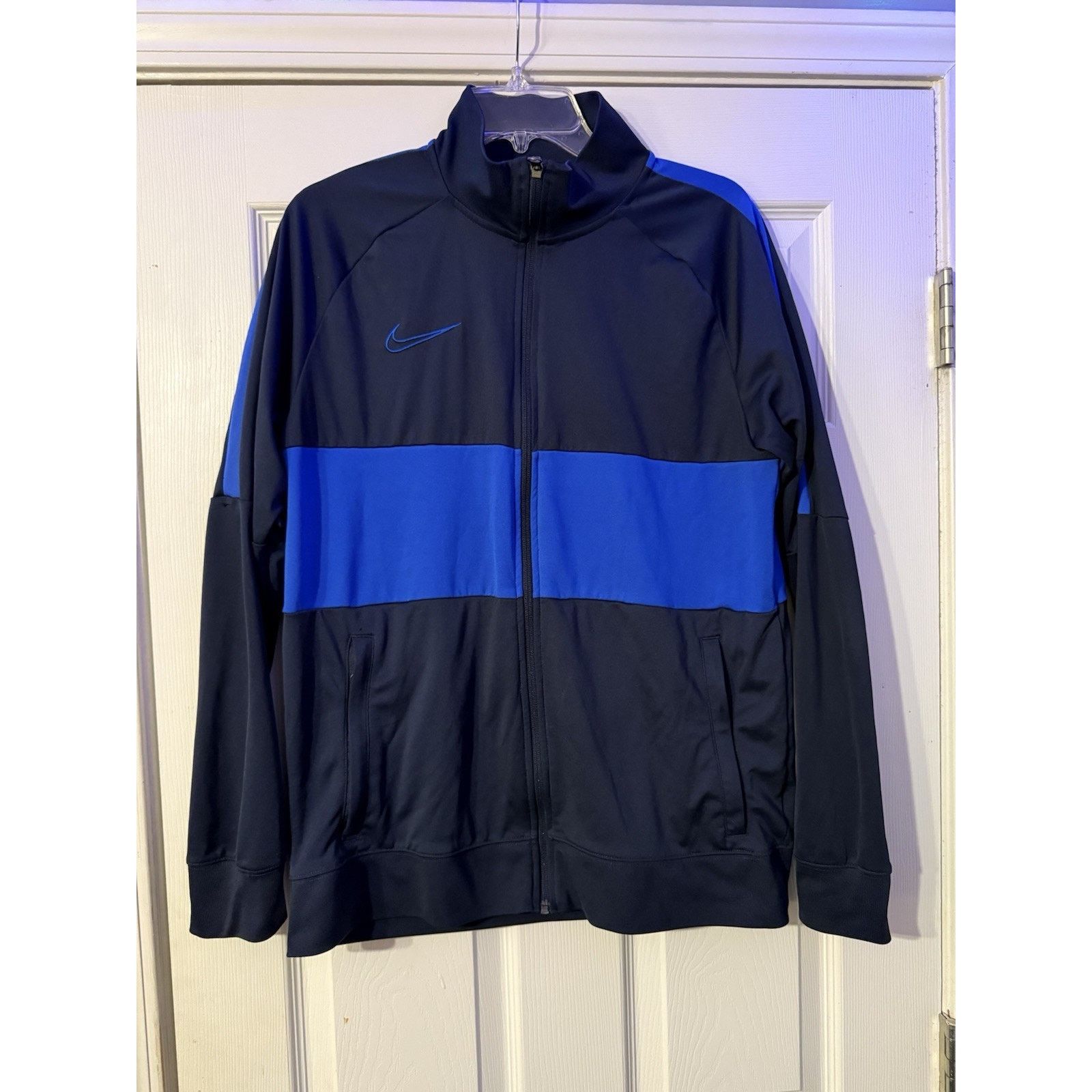 Nike Nike Men's S Blue Slim Dri Fit Academy Track Jacket Size US L / EU 52-54 / 3 - 11 Thumbnail